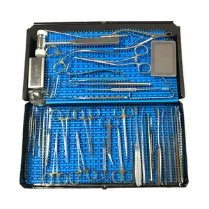 39Pcs Mũi Dụng Cụ Phẫu Thuật Bộ Tạo Hình Mũi Cụ Set Với Phẫu Thuật Kéo Mũi Vũ Nữ Thoát Y Sụn Móc