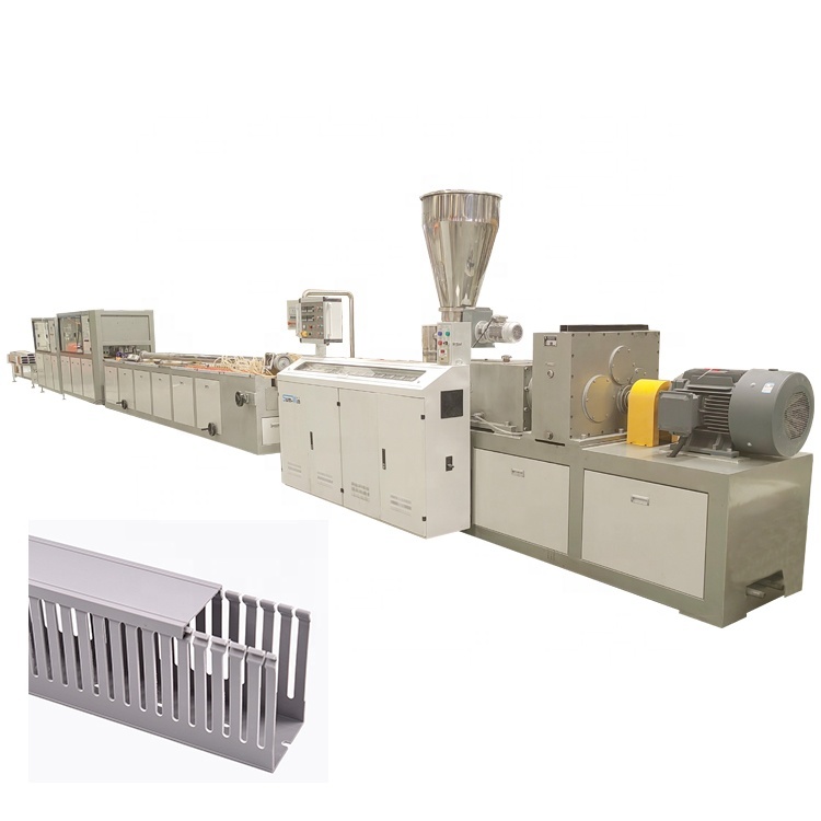 Plastic PVC Cable Trunking Manufacturing Machine