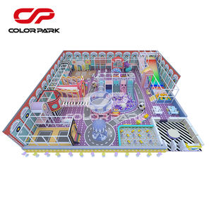 Thèmes personnalisables de jeu doux pour enfants <span class=keywords><strong>trampoline</strong></span> thème aire de jeux enfants extérieur/intérieur vilain château jeu d'arcade - Product Image 4