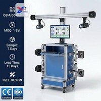 Système d'alignement 3D haute précision à quatre roues avec caméra CCD, MOQ 1 ensemble, OEM ODM, CE ISO, prix direct usine