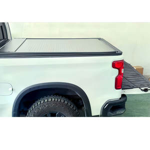 Couverture de lit de camion rétractable en alliage d'aluminium de haute qualité pour <span class=keywords><strong>Chevrolet</strong></span> <span class=keywords><strong>Silverado</strong></span> - Product Image 1