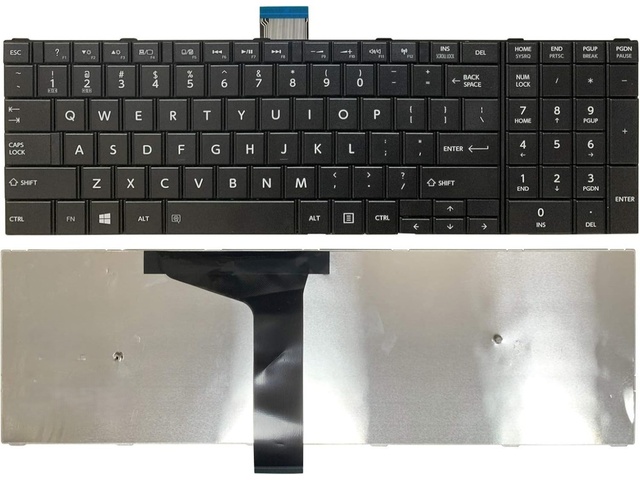 Keyboard Replacement for Satellite C50-A C55-A C55D-A C55T-A C55DT-A C55DT-A Series Laptop  Part Number V143026CS1