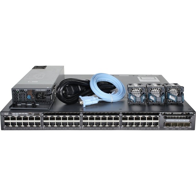 WS-C3650-48FS-L 48P 1GbE PoE+ 4P SFP Switch