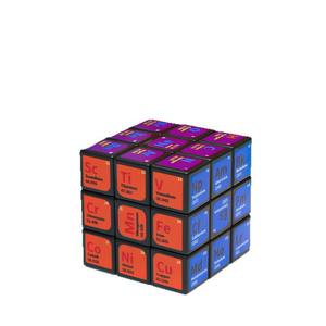 <span class=keywords><strong>Cubo</strong></span> de <span class=keywords><strong>Rubik</strong></span> 3x3 con elementos de la tabla periódica, rompecabezas educativo para estudiantes, regalo científico - Product Image 5