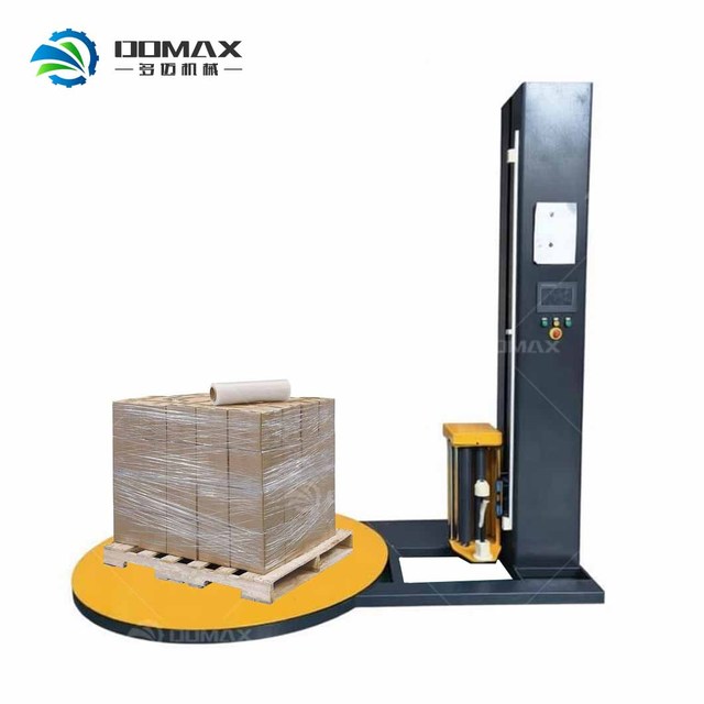 Professional Rotary Arm Pallet Stretch Wrapper Machine Industrial Orbital Wrapper for Warehouse Logistics Stabilize Load