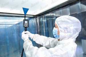 Hotte à flux laminaire ISO 5 LAF, armoires à flux d'air laminaire vertical pour laboratoire, pression différentielle PAO DOP, port de laboratoire - Product Image 2