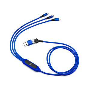 ไฟแคมป์ปิ้งขายดี 5-in-1 ไฟ LED พร้อมโลโก้ สายชาร์จ USB Type C แบบถักไนลอน ของขวัญส่งเสริมการขายสำหรับกิจกรรมกลางแจ้ง - Product Image 4