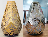 Mesin aromaterapi seni besi berlubang, mesin semprot perangkat keras pemurni udara diffuser minyak esensial Eropa dan Amerika