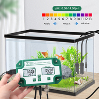 Testeur de qualité de l'eau numérique WiFi PH EC TDS SALT S.G.Temp, moniteur intelligent multifonction 6 en 1, contrôle par application Tuya pour aquarium
