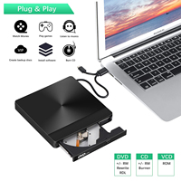 Reproductor de DVD Externo al por Mayor de Fábrica, Grabadora de DVD y CD, Unidad USB 3.0 Tipo C, Velocidad de Grabación de 8x, Unidad Óptica para Computadora de Escritorio y Portátil