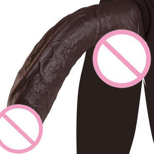 Big Black 28CM Dicker Silikon dildo Wasserdicht Lebensechte Haut Touch Künstlicher <span class=keywords><strong>Penis</strong></span> Weiblicher Erwachsener Mastur bator Sexspielzeug - Product Image 1