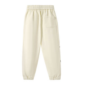 กางเกงกีฬาผ้าแคนวาสแบบตรงเอวยางยืดมีเชือกผูกปิดลำลองหลวมสบายเป็นที่นิยม2025ใหม่ฤดูร้อน - Product Image 2