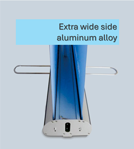 <span class=keywords><strong>Dual</strong></span>-mặt trong nhà nhôm di động cầm tay có thể thu vào đứng <span class=keywords><strong>Roll</strong></span>-<span class=keywords><strong>up</strong></span> biểu ngữ hiển thị cho quảng cáo trong nhà - Product Image 3