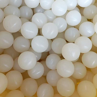 Boule de silicone de haute qualité en caoutchouc naturel solide couleur et taille personnalisées vente directe d'usine boule de caoutchouc haute élasticité
