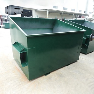 Hero 3m3 Nouveau Conteneur de Tri Frontal Écologique en Métal avec Couvercle pour la Gestion des Déchets et le Recyclage des Déchets Solides à Chargement Frontal par <span class=keywords><strong>Induction</strong></span> - Product Image 2