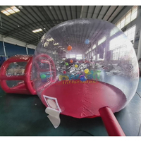 Dôme gonflable géant en PVC transparent pour fête d'anniversaire d'enfants, maison à bulles gonflable, Inflavel