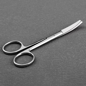 Forbici per Rimozione <span class=keywords><strong>Oculare</strong></span>, Strumenti Chirurgici Manuali, Oftalmologia, Acciaio Inossidabile Certificato ISO, Forbici a Punta Smussa per Nervo Ottico - Product Image 4