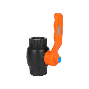 Factory outlet HDPE iron handle ball valve pipe fittings socket fusion welding for water supply