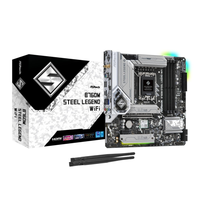 Placa base ASRock B760M Steel Legend WiFi, compatible con procesadores de 12ª y 13ª generación, suministro al por mayor.