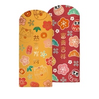 Benutzer definierte chinesische Neujahr rote Pakete Taschen Frühlings fest Geburtstag Hochzeits feier Geschenk karte Hong Bao Lucky Money Cash Envelopes