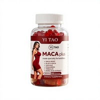 Gummies Maca Plus 3000mg, 60 unités, Complément Alimentaire pour Adultes, Formule Naturelle à Base de Plantes, Marque Privée/OEM ODM, Faible MOQ 50 pièces