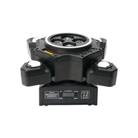 Projecteur de scène LED laser DMX512 RGBW - Lumière DJ disco télécommandée pour église et fête - Best-seller transfrontalier