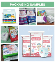 Automatische Einweg-Windel kissen für Erwachsene Flow Frauen Damen binden verpackungs maschine Baby windeln Flow Packing Machine