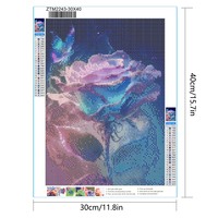 5D DIY Custom Acryl Diamant Schilderij Kit - Waterdicht Ecologisch Bloemen Zonnebloemen Volledige Boor Landschap Kunst Schilderachtige Cadeaus