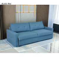 Sofá Cama Convertible para Sala de Estar en Oferta, Sofá Cama Plegable con Estructura de Acero Inoxidable, Cama Plegable Tipo Litera para Hotel/Apartamento S519