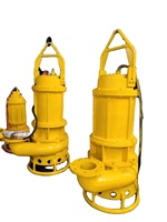 Pompe à sable submersible robuste, pompe centrifuge de drainage pour le traitement des boues industrielles, pompe à eau submersible