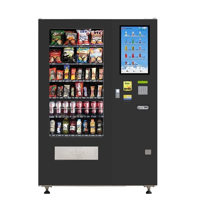 JSBS VCM3-4000C 22 Inch Touch Screen Cashless Snack and Drink Vending Machine