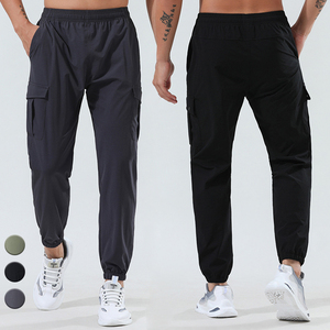 Personalizado al por mayor de tejido de bolsillo para hombre Jogging Pantalones Gimnasio Correr Entrenamiento Fitness Joggers de secado rápido Deportes <span class=keywords><strong>Cargo</strong></span> Pantalones de los hombres Pantalones - Product Image 1