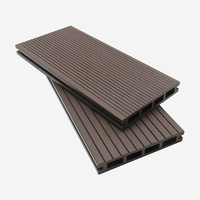 Plancher en WPC pour terrasse extérieure, ignifuge, composite WPC classique, pas cher, en fibres de bois, imperméable, de haute qualité, antidérapant
