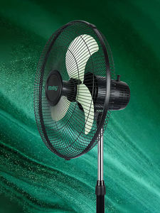 Approvisionnement direct usine : Ventilateur sur pied silencieux et économe en énergie de 80 W, 18 pouces, rotatif, contrôlable par application, pliable, à quatre vitesses réglables - Product Image 2