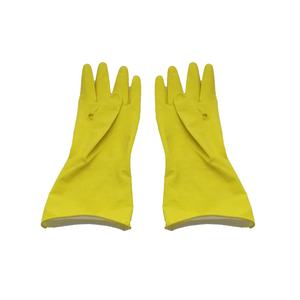 Gants résistants de haute qualité 100% latex de qualité supérieure Gants ménagers avec intérieur en coton floqué - Product Image 5