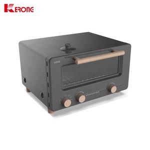 Kerong-Mini <span class=keywords><strong>horno</strong></span> de vapor japonés para el hogar, elegante <span class=keywords><strong>horno</strong></span> negro de 10 <span class=keywords><strong>litros</strong></span>, con función de vapor - Product Image 1