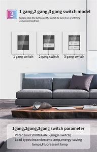 LANBON L8 US Pannello Touch LCD 120mm*74mm Interruttore Intelligente WiFi MESH 5-in-1 10A Impermeabile Controllo Vocale APP Statistiche Energetiche Configurazione QR - Product Image 2