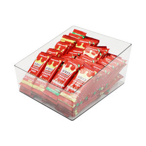 Caja de Almacenamiento de Aperitivos Inclinada de Zhao Yiming, Cajas de Exhibición de Aperitivos Transparentes para Tiendas de Conveniencia y Supermercados - Product Image 1