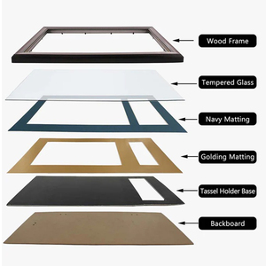 Tái chế Polystyrene PS bằng tốt nghiệp khung với tua chủ cho giấy chứng nhận tốt nghiệp khung văn phòng & Trường Học cung cấp - Product Image 5