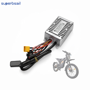 Controlador OUXI GT 2000 48V, Piezas para Bicicleta Eléctrica, Conector Negro 9670 para Motor de 500W, Acelerador 6km/h, Repuestos para Bicicleta Eléctrica GT2000 - Product Image 1