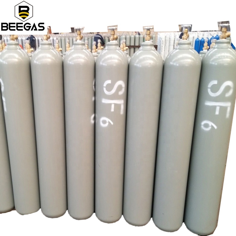 SF6 Прямая продажа от поставщика цена 40L 99.995% чистота SF6 газовый баллон 47 кг SF6 изолированный газ