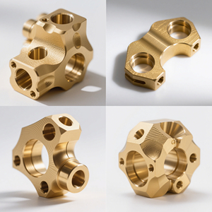 OEM personnaliser différents services de traitement des matériaux jointures métalliques en aluminium acier inoxydable pièces CNC composants d'usinage - Product Image 3