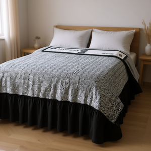 Trapuntino Baruk con 1 cuscino singolo da competizione stampato moderno per tutte le stagioni, uso domestico - Product Image 2