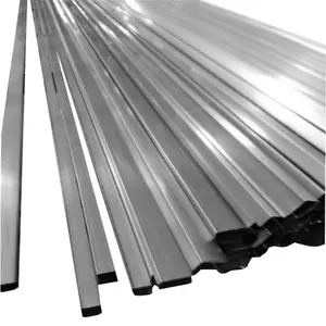 Tabung persegi panjang aluminium Aloi 6063-1 1/2 inci x 3 inci x, 120 inci x 12 "6063 T6 tabung aluminium persegi panjang