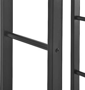 Steel Firewood Rack with Waterproof Cover Stacking Aid for Indoor <b>Fireplace</b> & Outdoor Backyard Use - Product Image 5