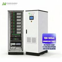 Solution de stockage d'énergie JApower 100 kWh 144 kWh Batterie tout-en-un ESS avec onduleur hybride pour applications industrielles et commerciales