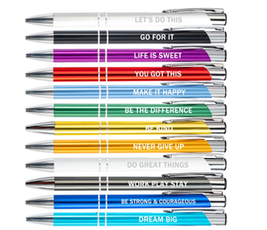 Promotional Manufacturers Metal Ball <b>Pens</b> With Engraved Printed Custom Logo for Mulit-Colors Office Stylo - Product Image 1