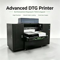 Vente directe usine – Imprimante DTG numérique DIY haute performance à six têtes I3200, format A3/A4, pour textiles et t-shirts de toutes couleurs