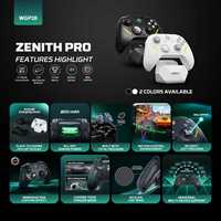 Fantech WGP18 Pengontrol Game Nirkabel Hall Effect 2.4G BT Berkabel, Dapat Diprogram, dengan Dock Pengisian Daya, Gamepad untuk PC, Switch, PS, Android, IOS
