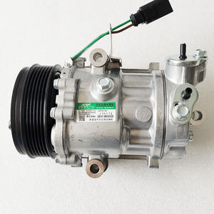 <span class=keywords><strong>Compresseur</strong></span> de climatisation AC <span class=keywords><strong>SD6V12</strong></span> pour Volkswagen VW POLO Saloon Derby 6R0820803A 6RD820803 6RF820803C 6RD820803D sanden 1916 - Product Image 1
